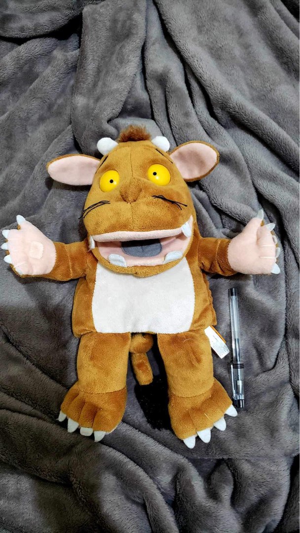 Gruffalo Child Big Puppet, Read Aloud, pretend play, Hobbies & Toys