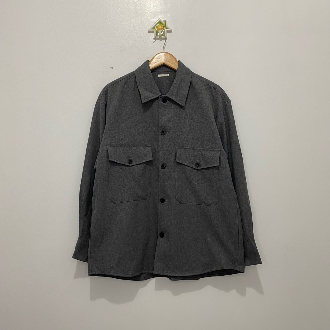 GU CPO Overshirt, Men's Fashion, Coats, Jackets and Outerwear on Carousell
