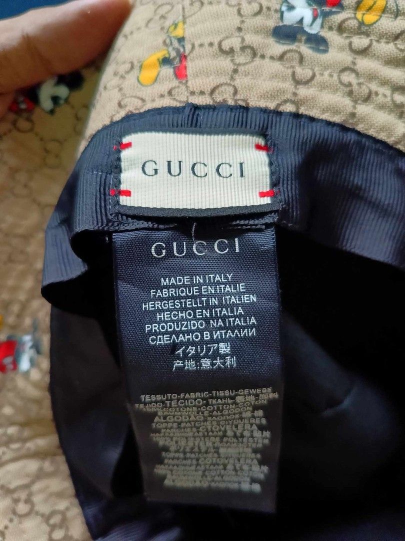 Gucci X Disney Bucket Hat, Women's Fashion, Watches & Accessories, Hats