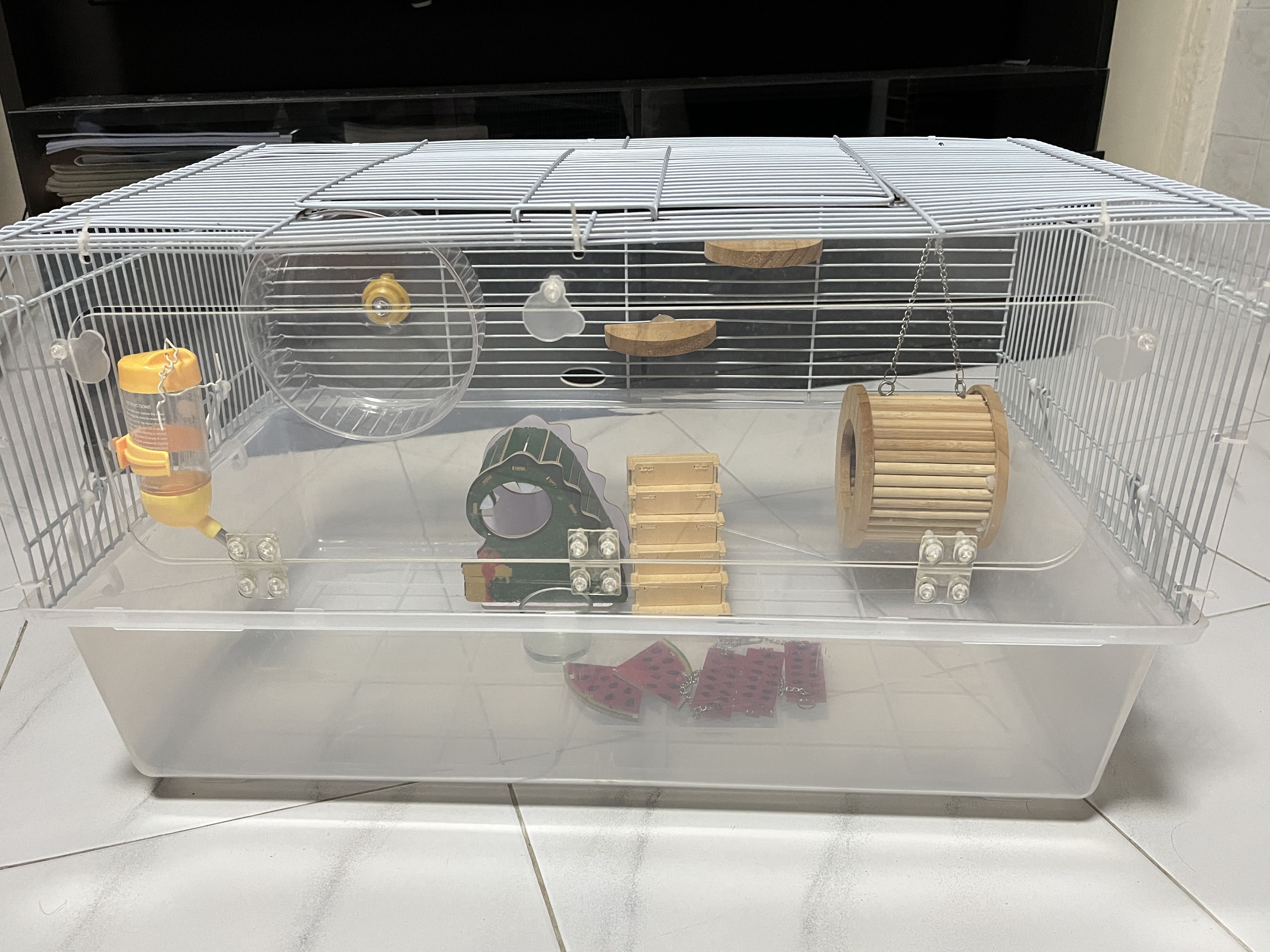 View of Hamster Cage bungalow, Pet Supplies, Homes & Other Pet Accessories on ...