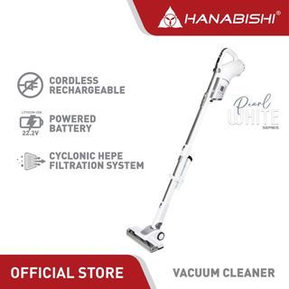 Hanabishi Cordless Vacuum Cleaner White Series