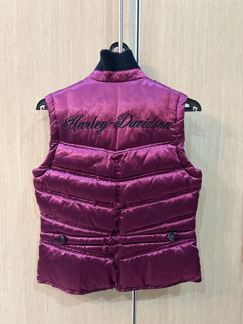 Harley davidson cheap puffer vest
