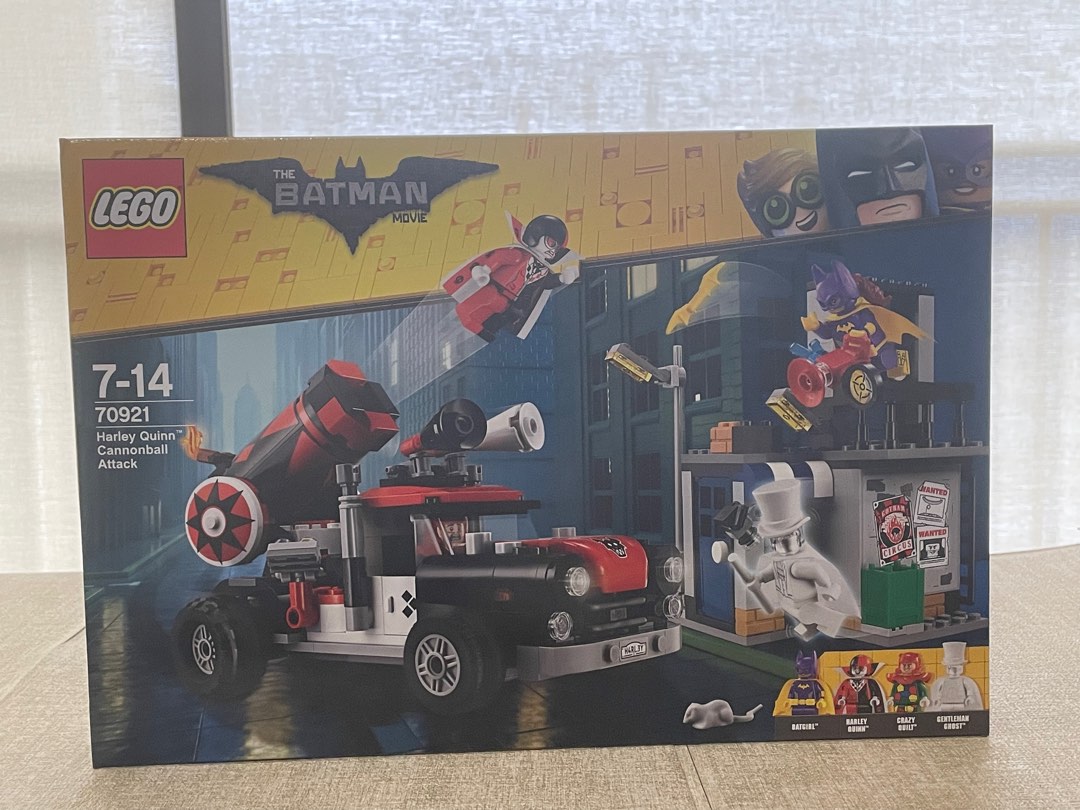 Lego batman movie harley quinn cannonball attack deals