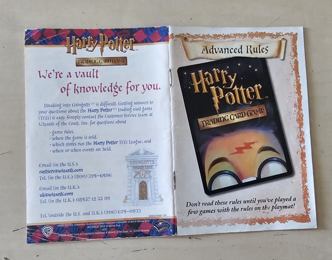 Harry Potter Trading Card Game, TwoPlayer Starter Set by Diagon Alley