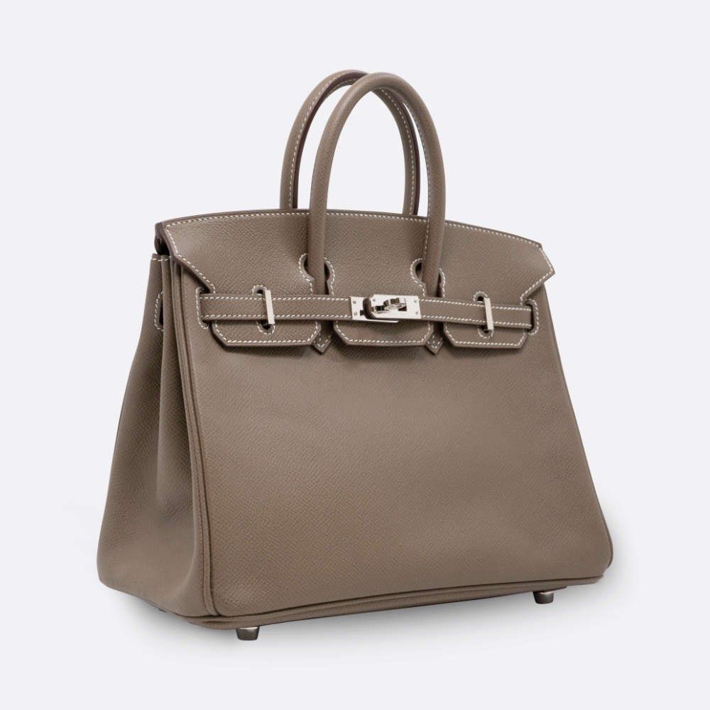Hermes Birkin 25 sellier Nata, Luxury, Bags & Wallets on Carousell
