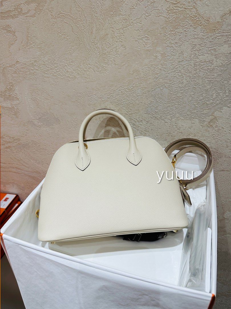 Hermes Birkin 25 Nata, 名牌, 手袋及銀包- Carousell