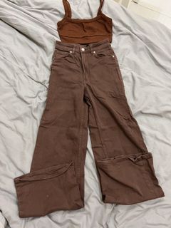 H&M HW Baggy Brown jeans