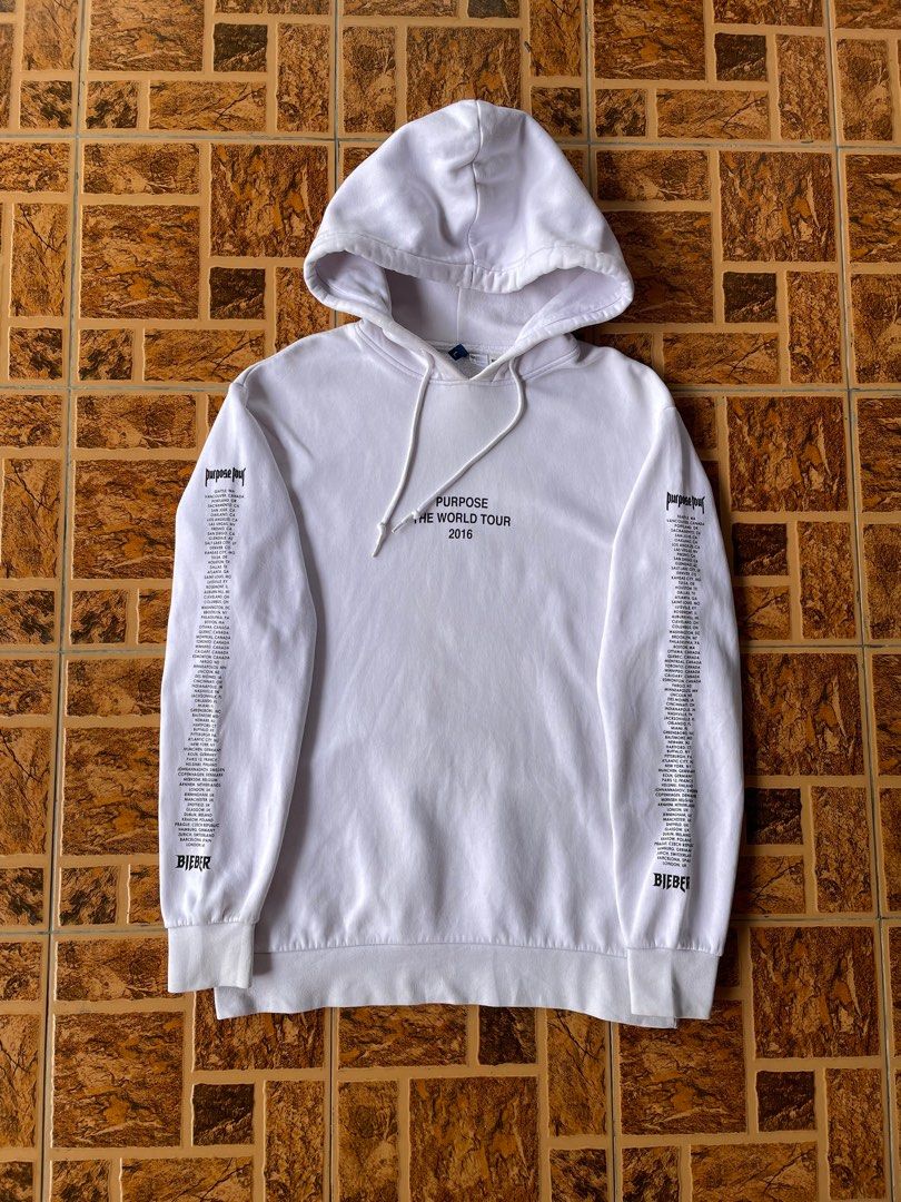 Purpose the world clearance tour 2016 hoodie