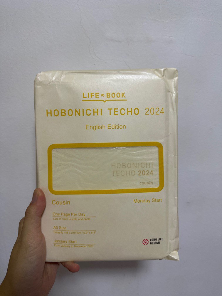 Hobonichi cousin 2024 ENGLISH, Hobbies & Toys, Stationery & Craft