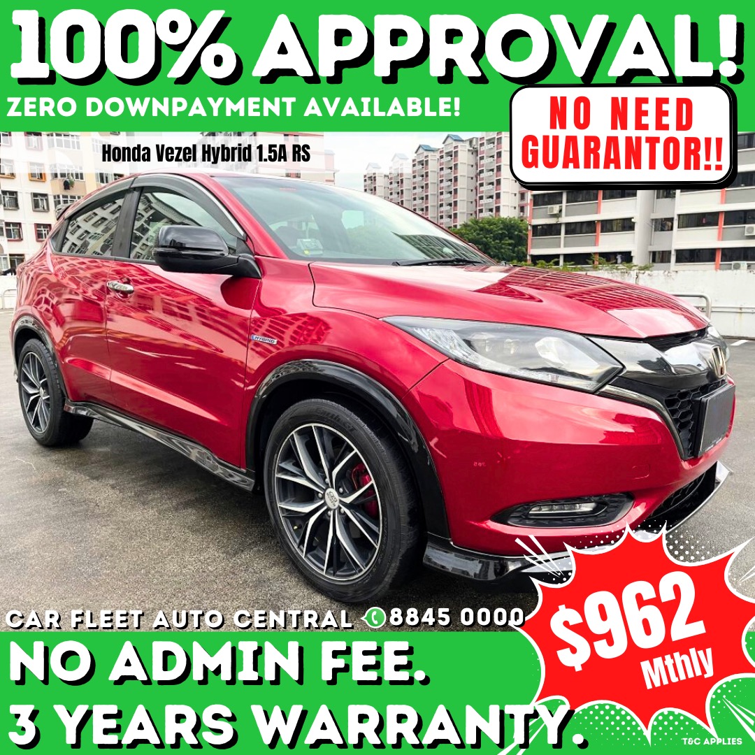 Honda Vezel Hybrid 1.5 RS Auto, Cars, Used Cars on Carousell