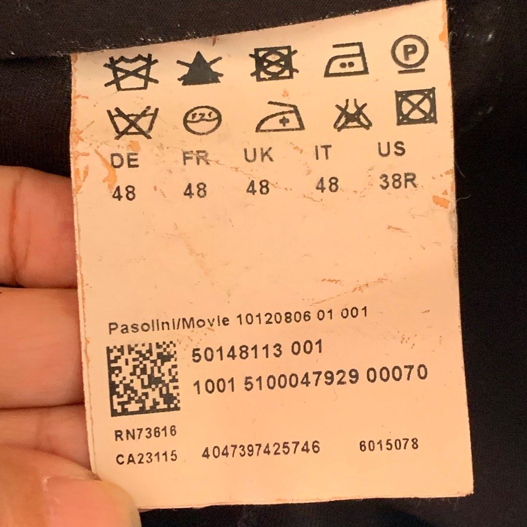 Hugo Boss Black Suit, Luxury, Apparel on Carousell