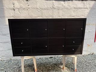 IKEA Kallax with Cabinet Doors and Drawers