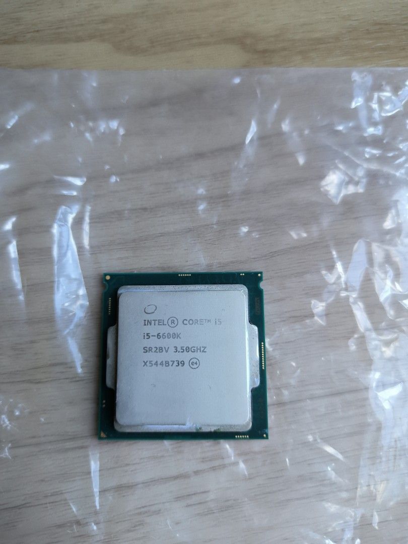 Intel i5-6600K 3.5ghz CPU, Computers & Tech, Parts & Accessories