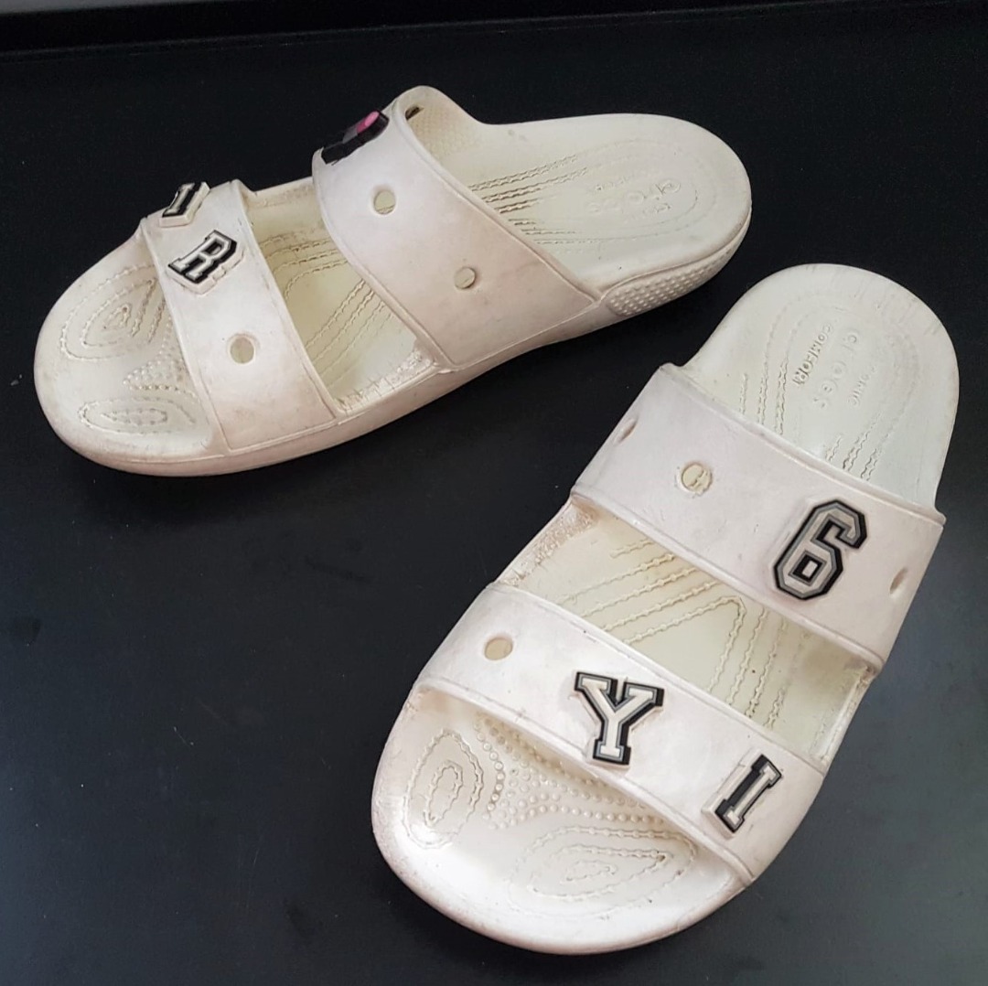 White designer clearance sandals