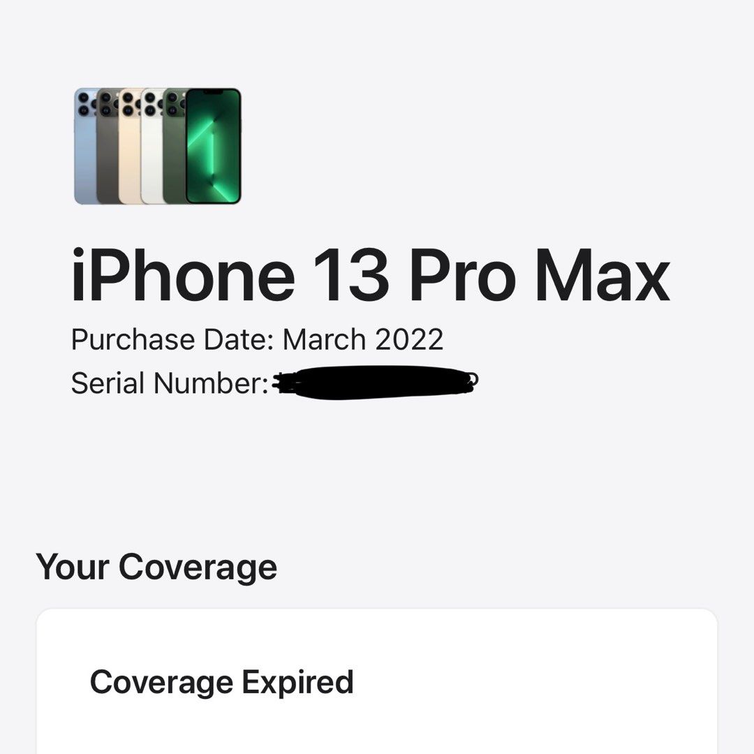 iPhone 13 Pro Max 125GB Gold