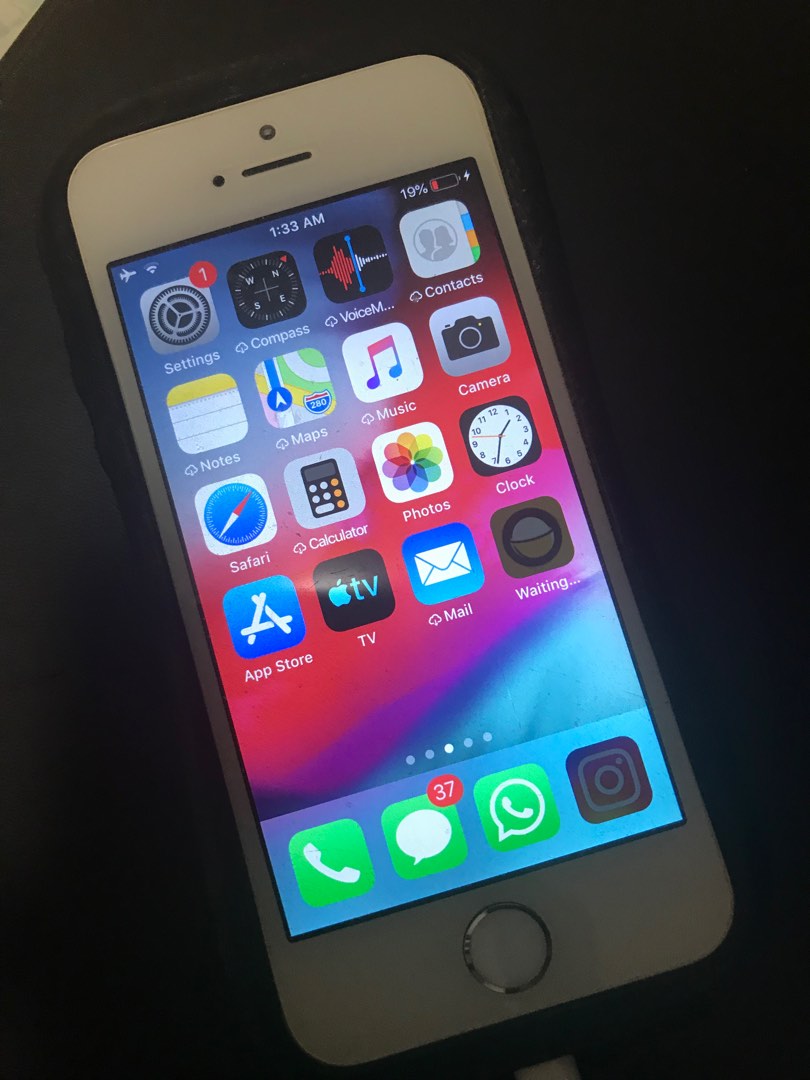iPhone 5s silver 16gb, 手提電話, 手機, iPhone, iPhone 其他- Carousell
