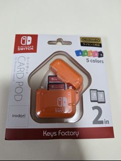 Irodori Card Pod For Switch - Orange