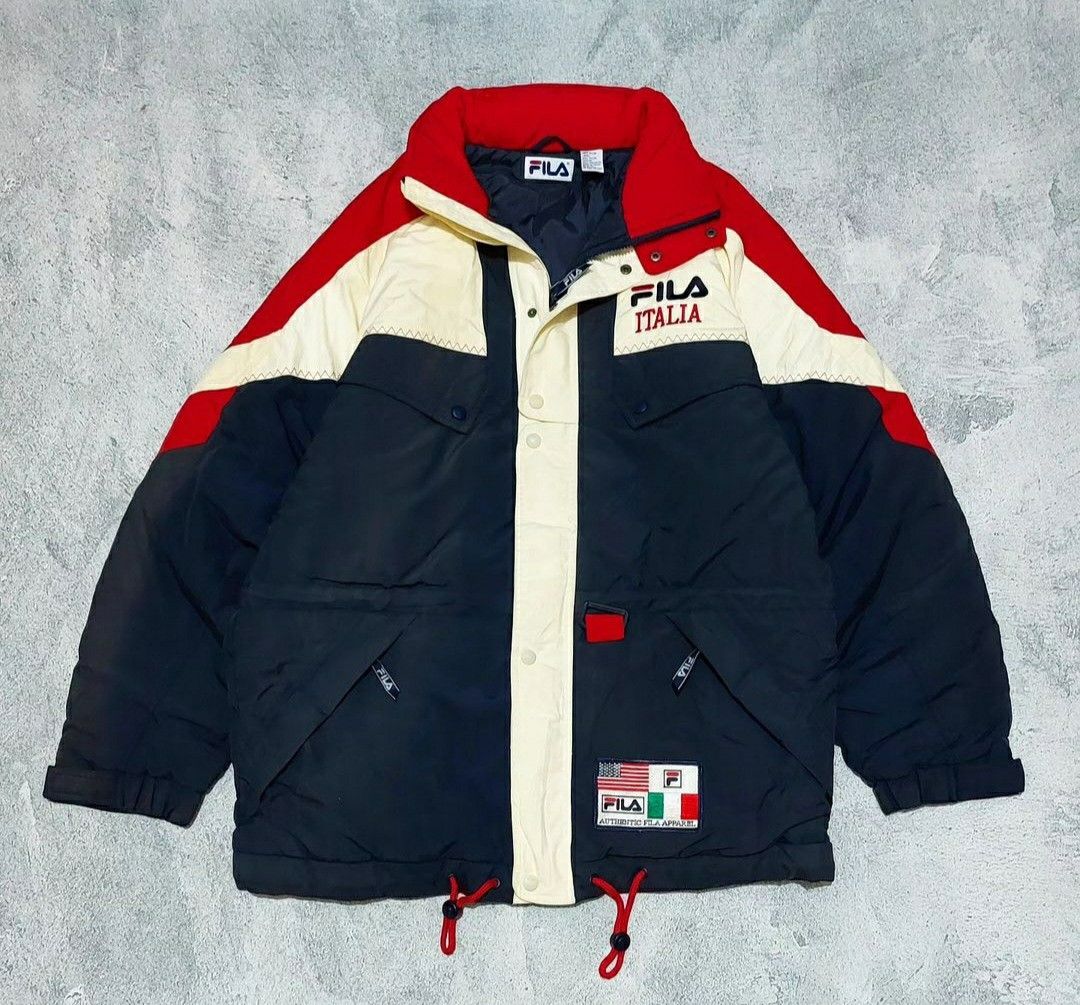Vintage fila jacket store
