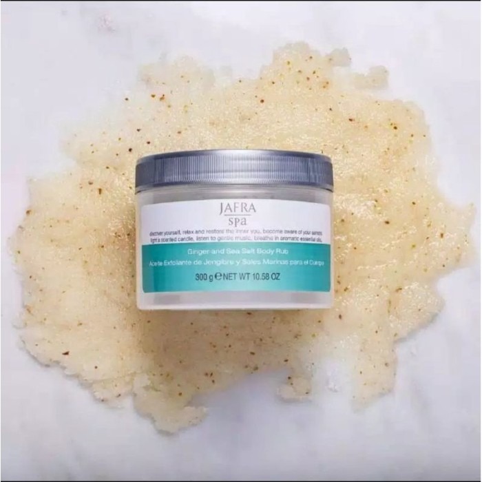 Jafra Ginger and Sea Salt Body Rub, Kesehatan & Kecantikan, Kulit
