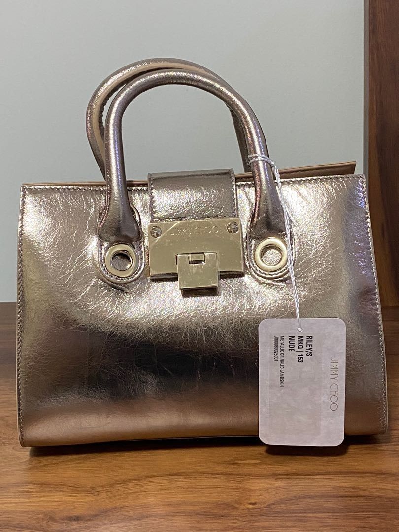 Jimmy choo small riley bag shop