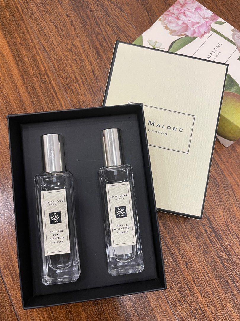 Jo malone english pear new arrivals and freesia vs peony