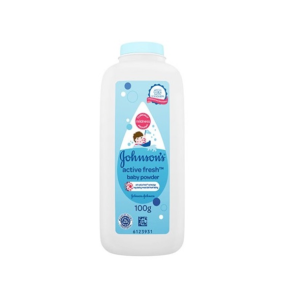 Johnson's active hot sale fresh powder