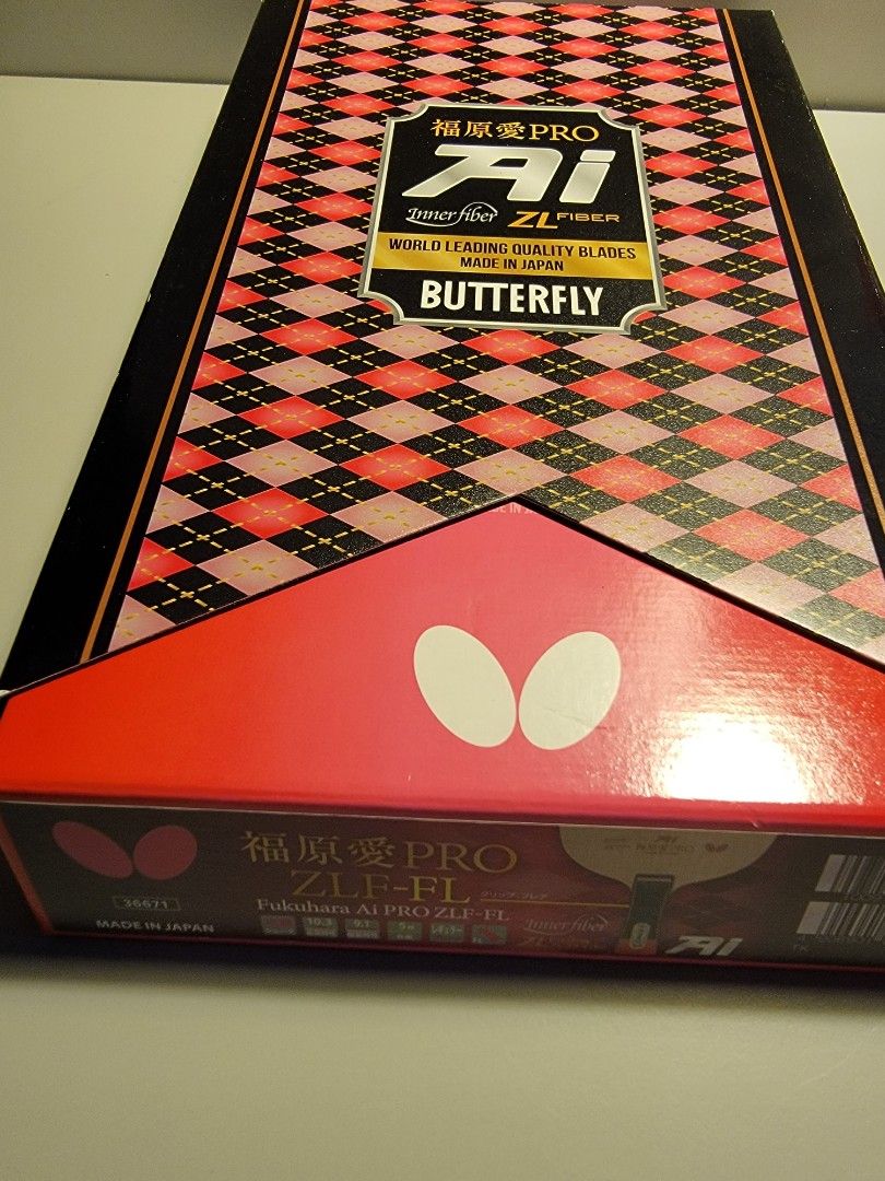 福原愛 PRO ZLF  ST Butterfly Ai Fukuhara PRO · ZLF Reviews - Tabletennis Reference