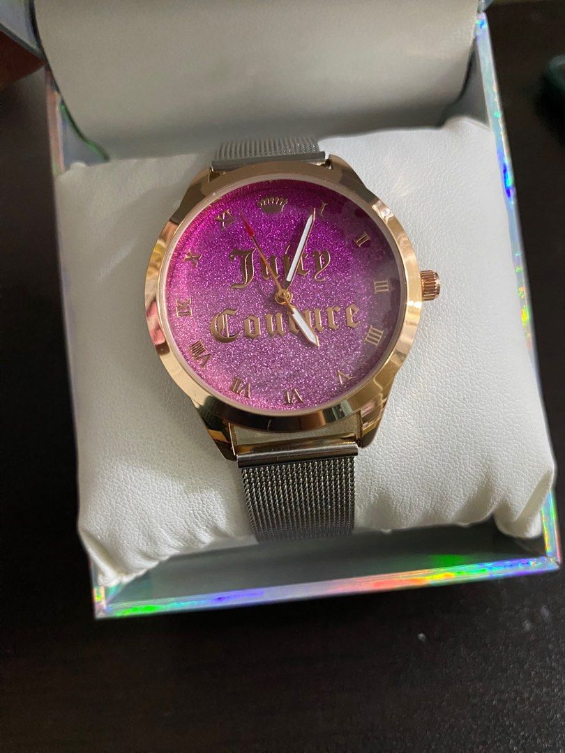 Juicy Couture Bicolor Plastic Dress Watch