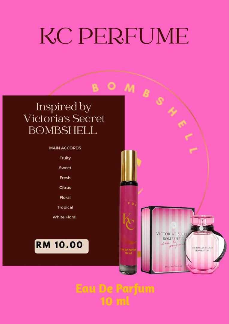 KC Perfume, Beauty & Personal Care, Fragrance & Deodorants on Carousell