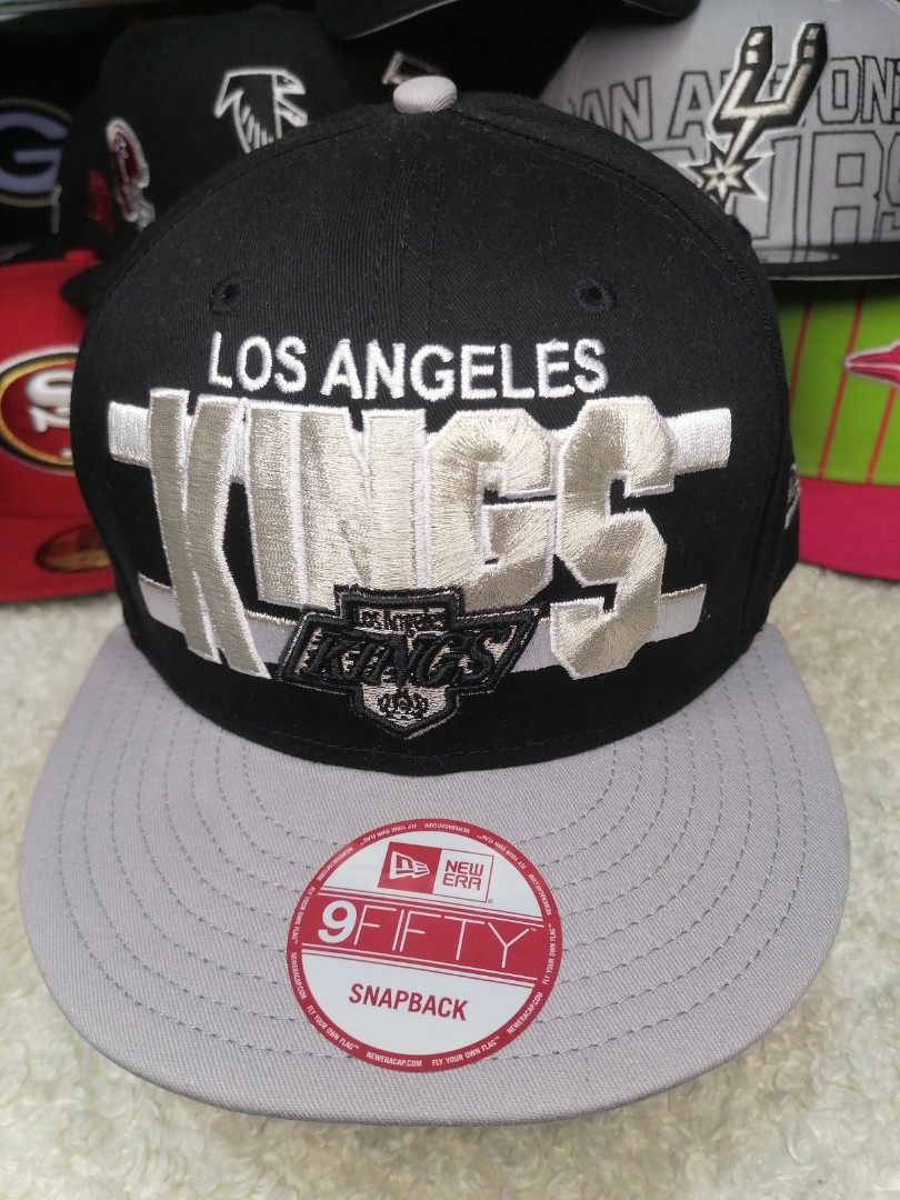 Los Angeles Kings - Logo NHL 400 Adult Flat Brim Snapback Cap