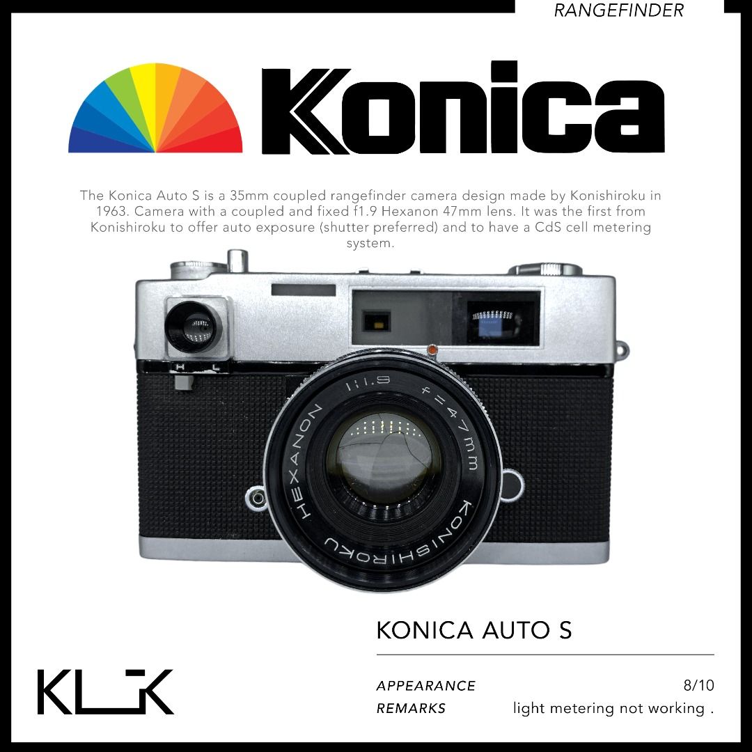 KONICA S III 35mm フィルムカメラ ボディ ベビーグッズも大集合 - フィルムカメラ