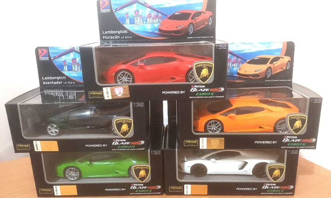 Lamborghini x Petron toy cars Hobbies Toys Toys Games on