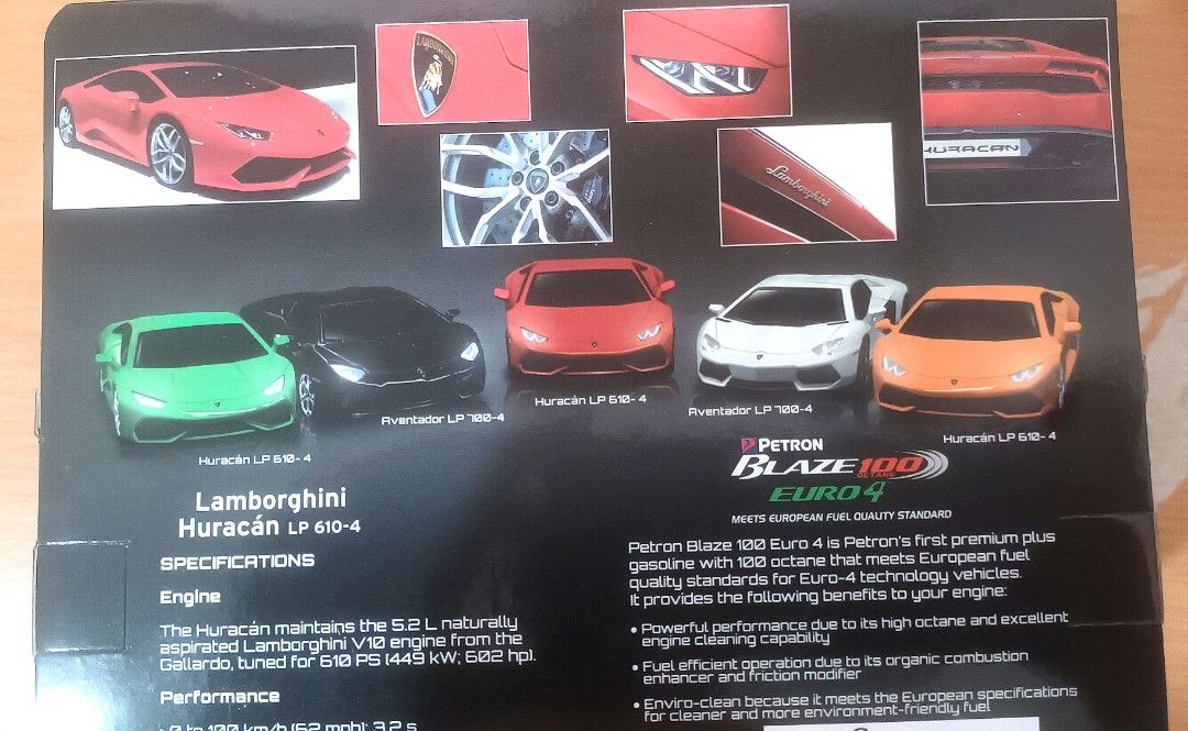 Petron cars 2018 lamborghini discount