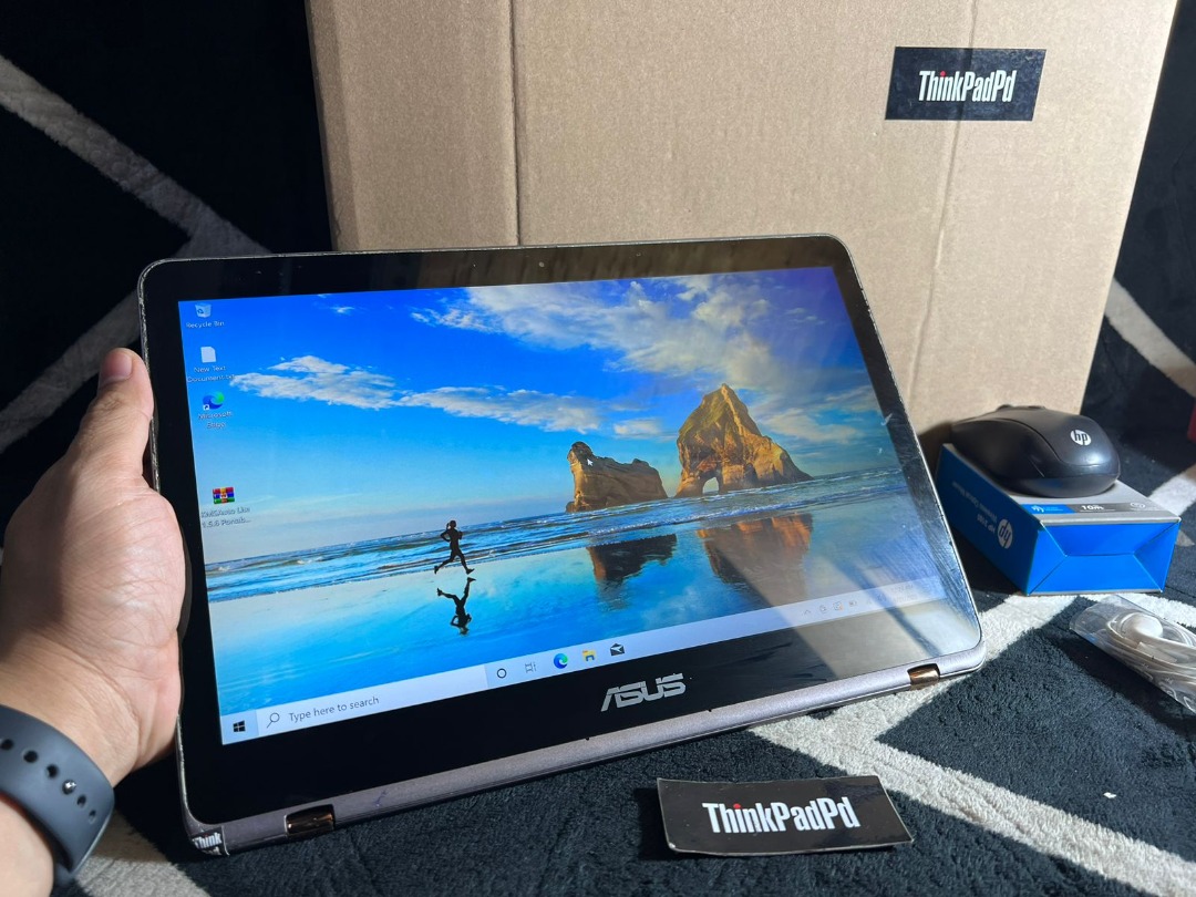 Laptop Tablet Asus Zenbook UX360UA Core i7 7500u Ram 16gb Layar 3k ...