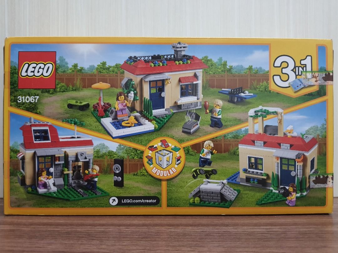 Lego shop poolside holiday