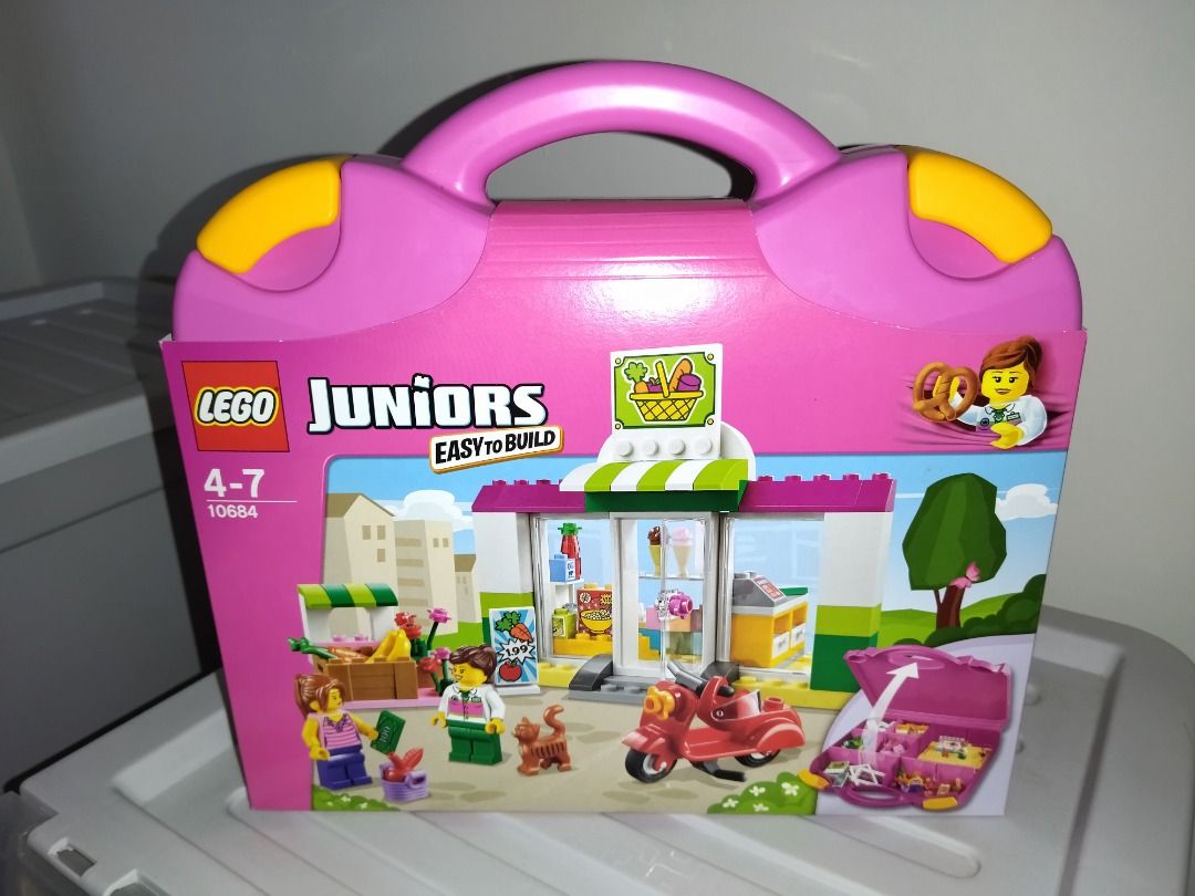 Lego juniors supermarket suitcase hotsell