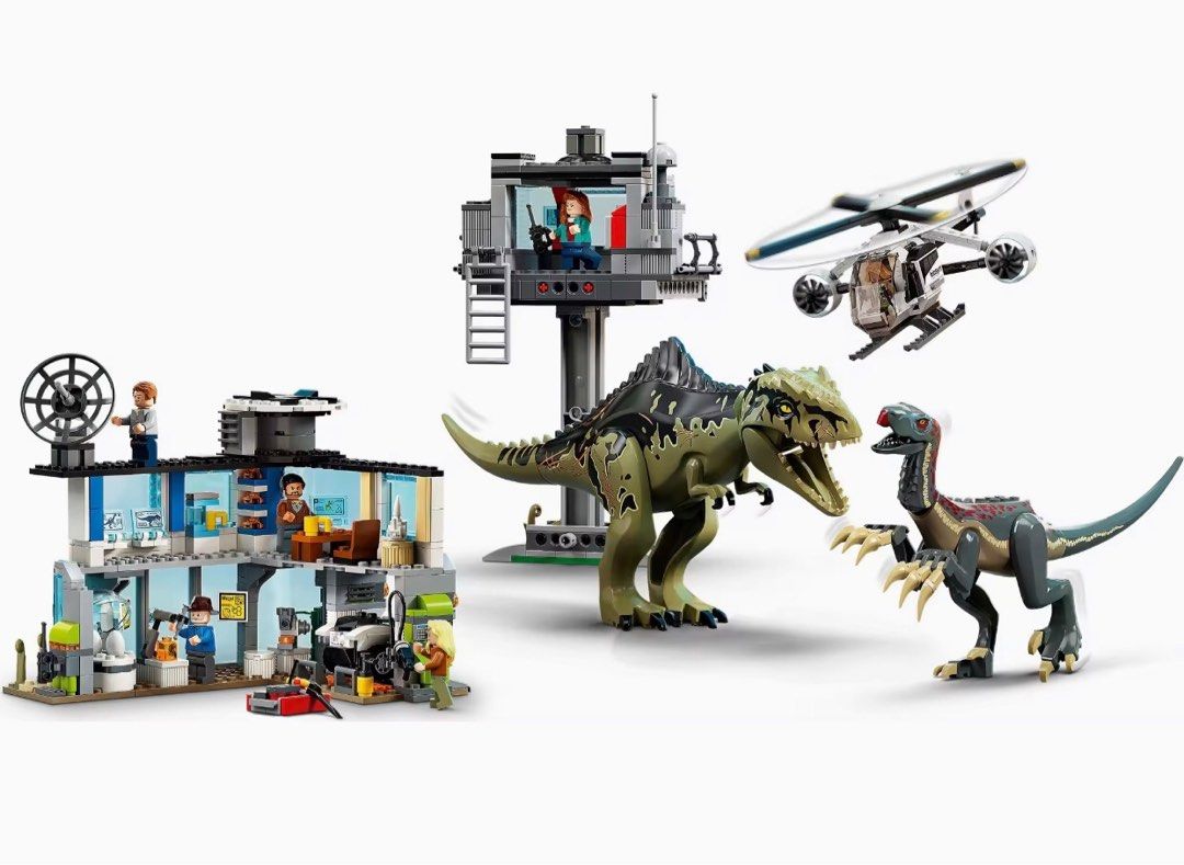 LEGO Jurassic World 76949 Giganotosaurus Therizinosaurus Staycation school holiday Christmas birthday party lunar new year