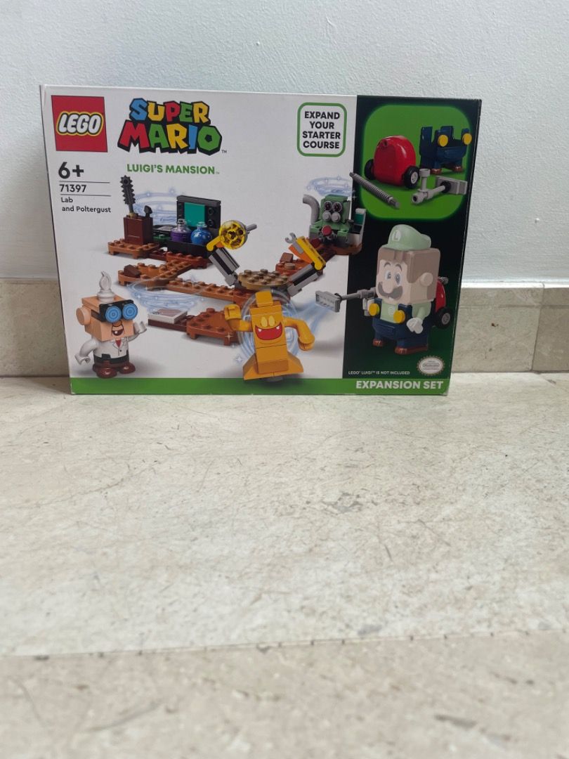 Luigi's mansion lego set shop