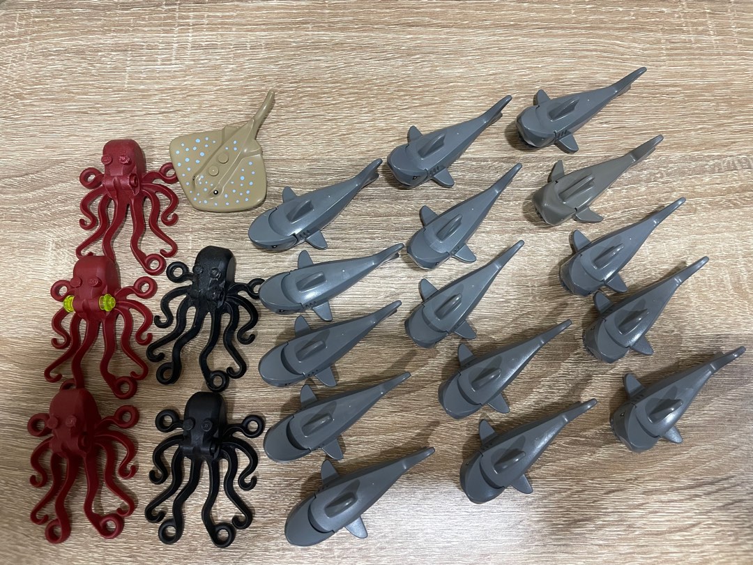 Lego Sea Creatures Bundle!, Hobbies &amp; Toys, Toys &amp; Games on Carousell