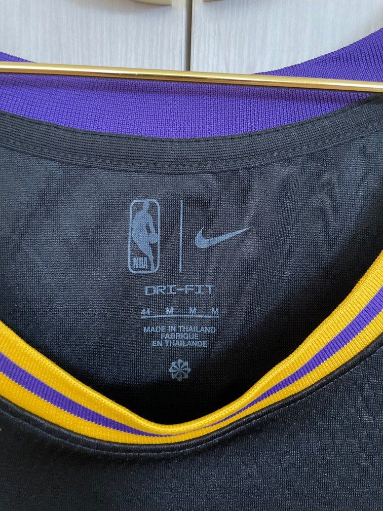 Nike LA Lakers Anthony Davis #3 2021 NBA Swingman Jersey Earned
