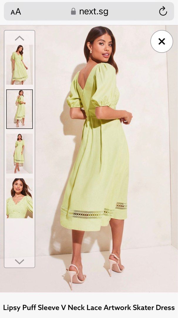 Next green sales lipsy dress