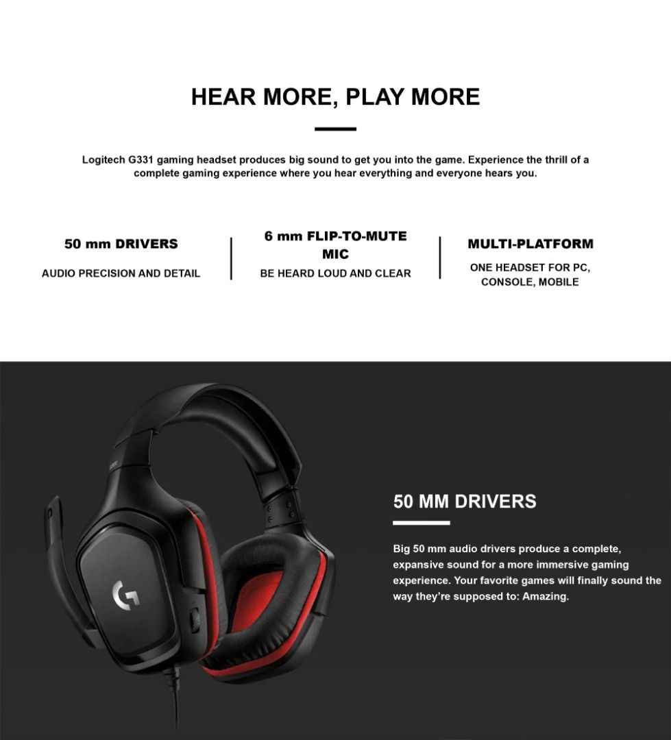 Flip to mute outlet gaming headset