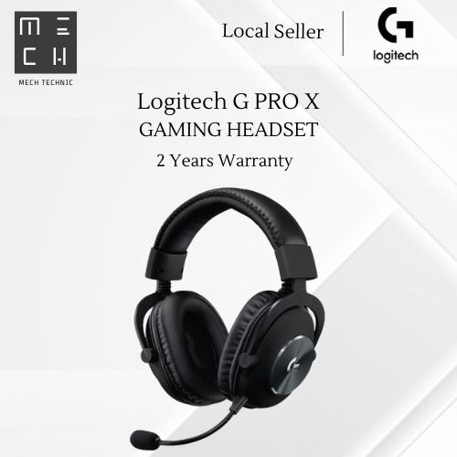 Logitech G PRO X Gaming Headset (2nd Generation) with Blue Voice, DTS  Headphone 7.1 and 50 mm PRO-G Drivers, for PC, Xbox One, Xbox Series