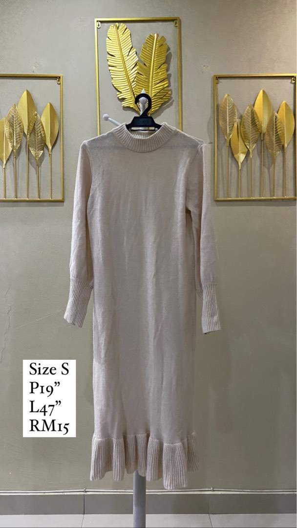 Knitwear long deals dress