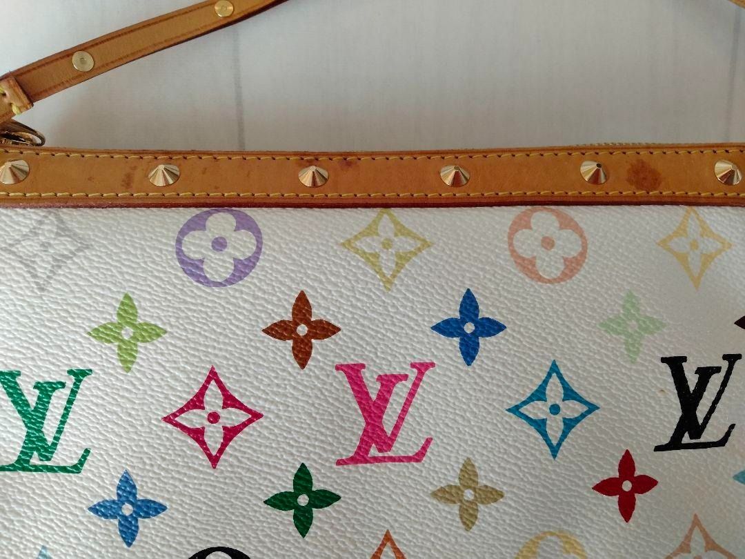 Auth Louis Vuitton Monogram Multicolore Pochette Accessoir M92649