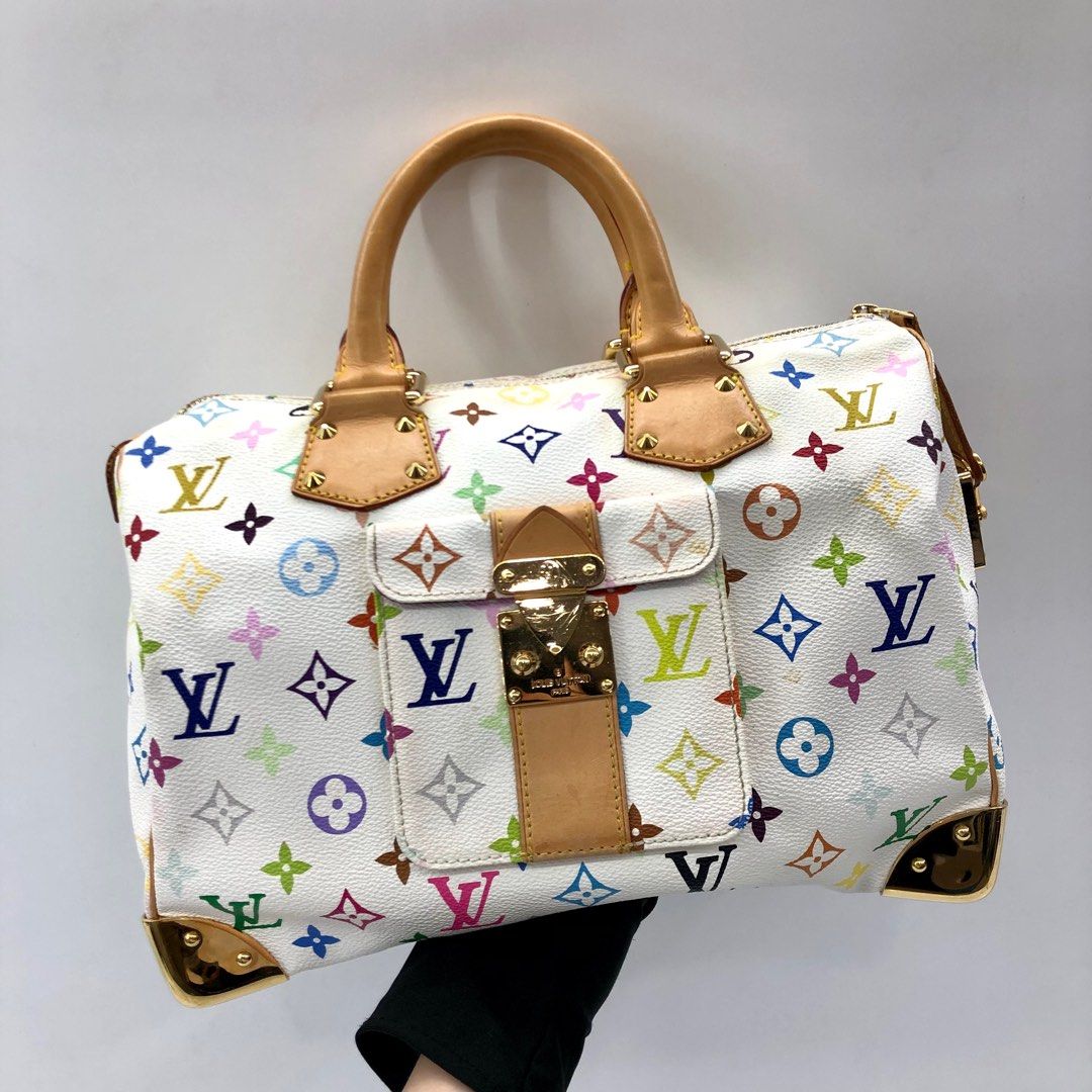 LV Multicolor Medium speedy, Luxury, Bags & Wallets on Carousell