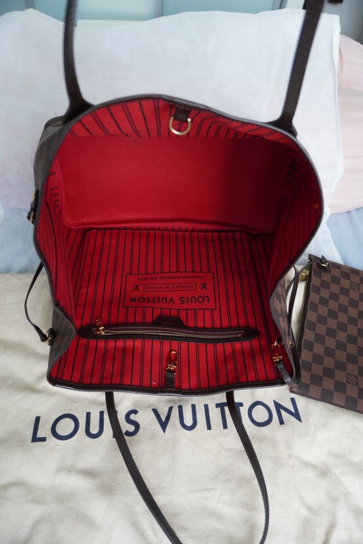 Louis Vuitton - Neverfull GM Damier Ebene Canvas