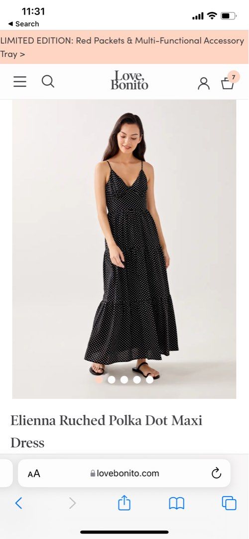Love bonito polka dot hotsell dress