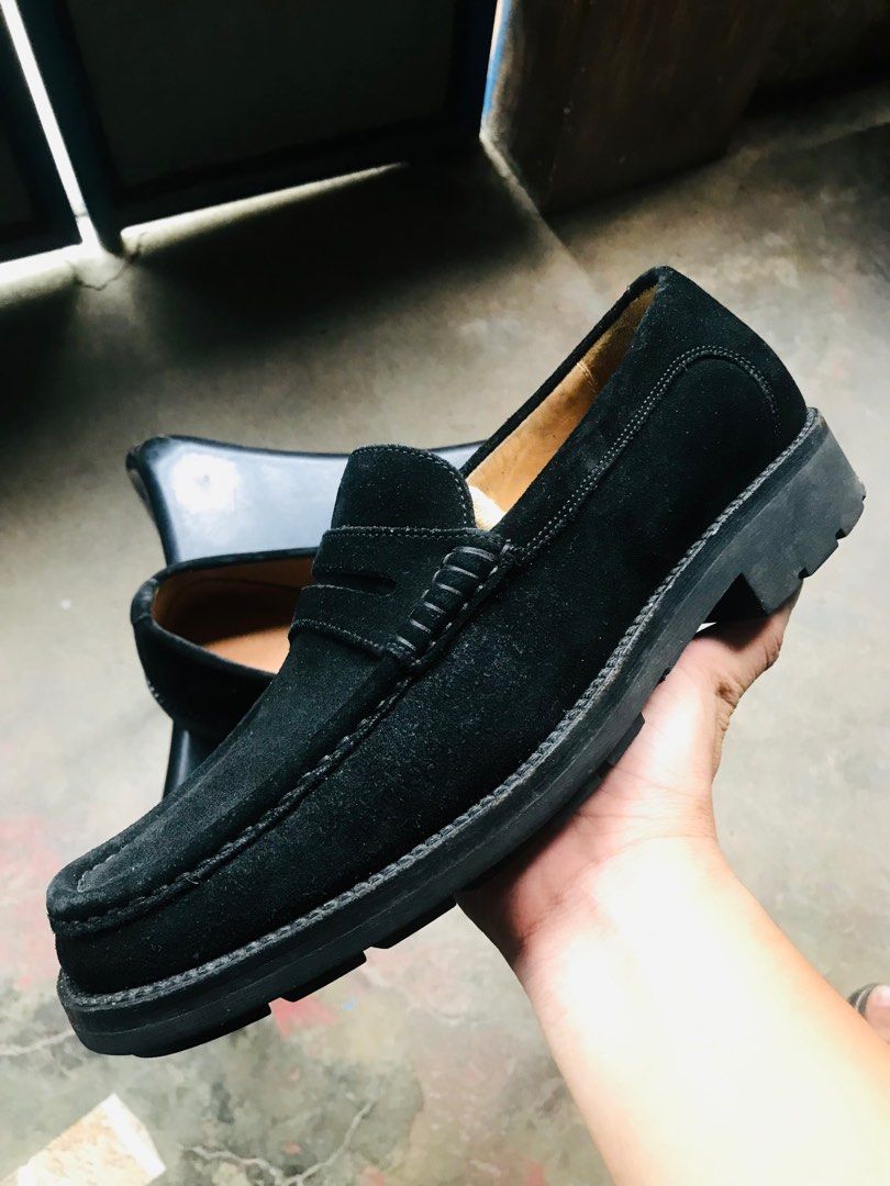 Bally suede loafers on sale