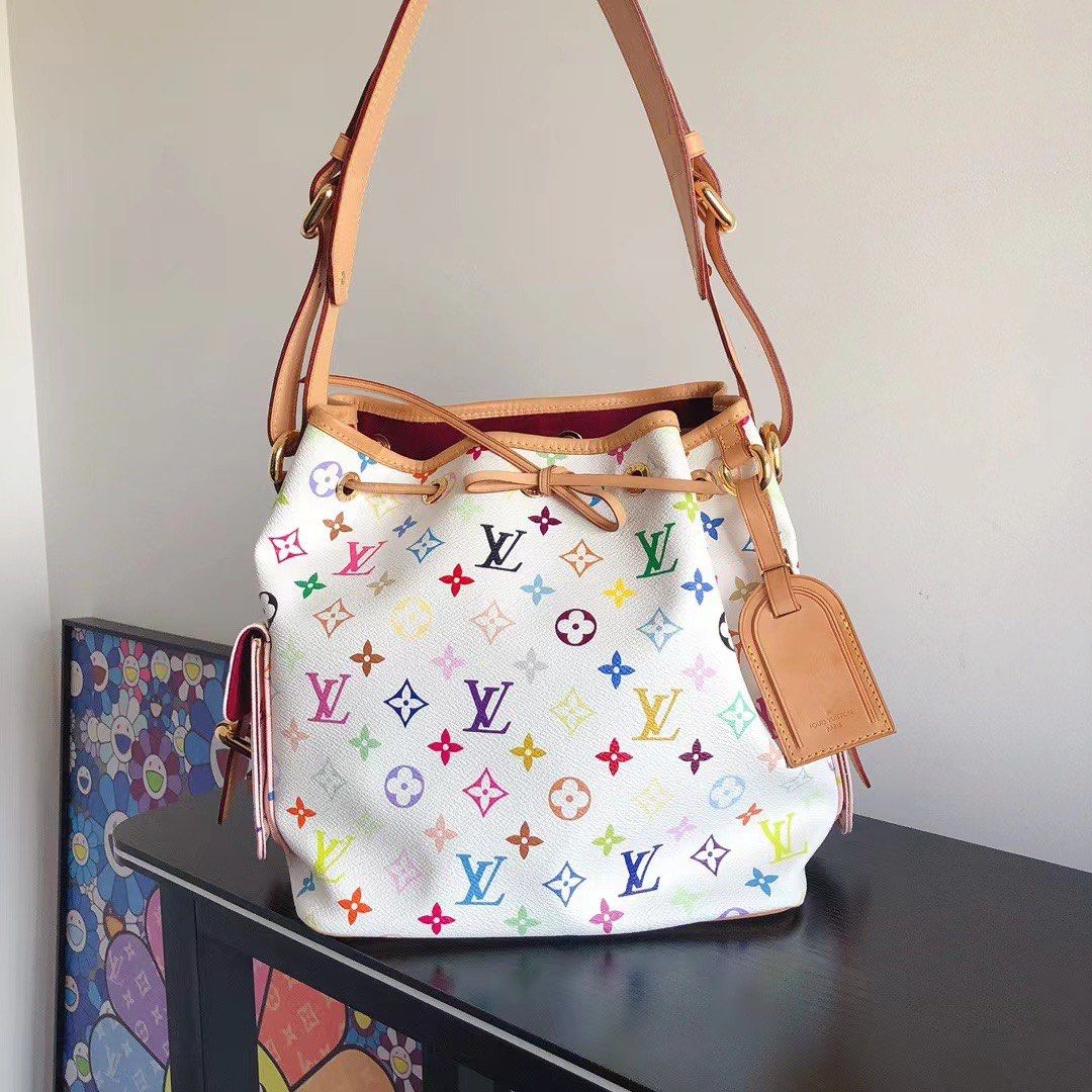 LV multicolor Bucket bag, Women's Fashion, Bags & Wallets, Tote